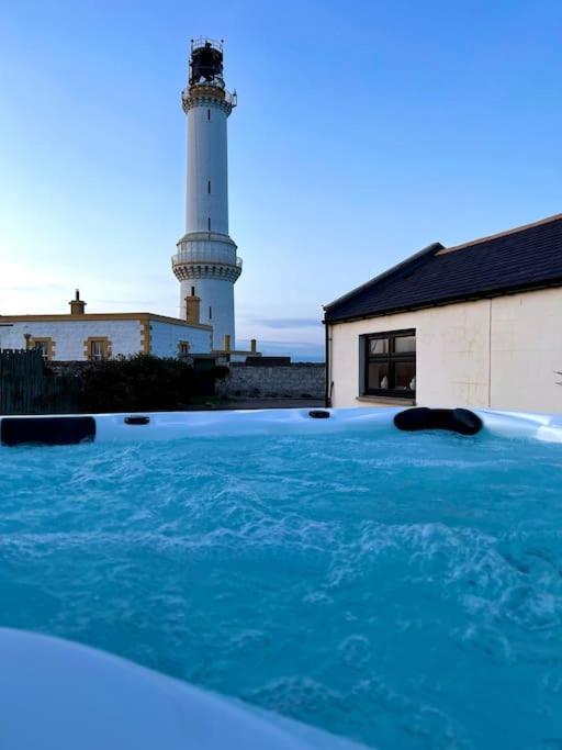 Lighthouse Cottage With Hottub アバディーン エクステリア 写真